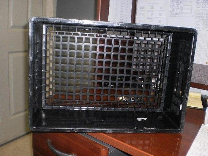 Used Heavy Duty Stackable Plastic Totes/Milk Crates
