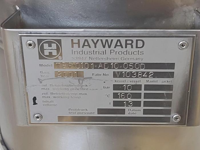 Generalüberholt Edelstahl Beutelfilter, Gr. 1, TBF-0101-AD10-050D, Hayward gebraucht - überholt