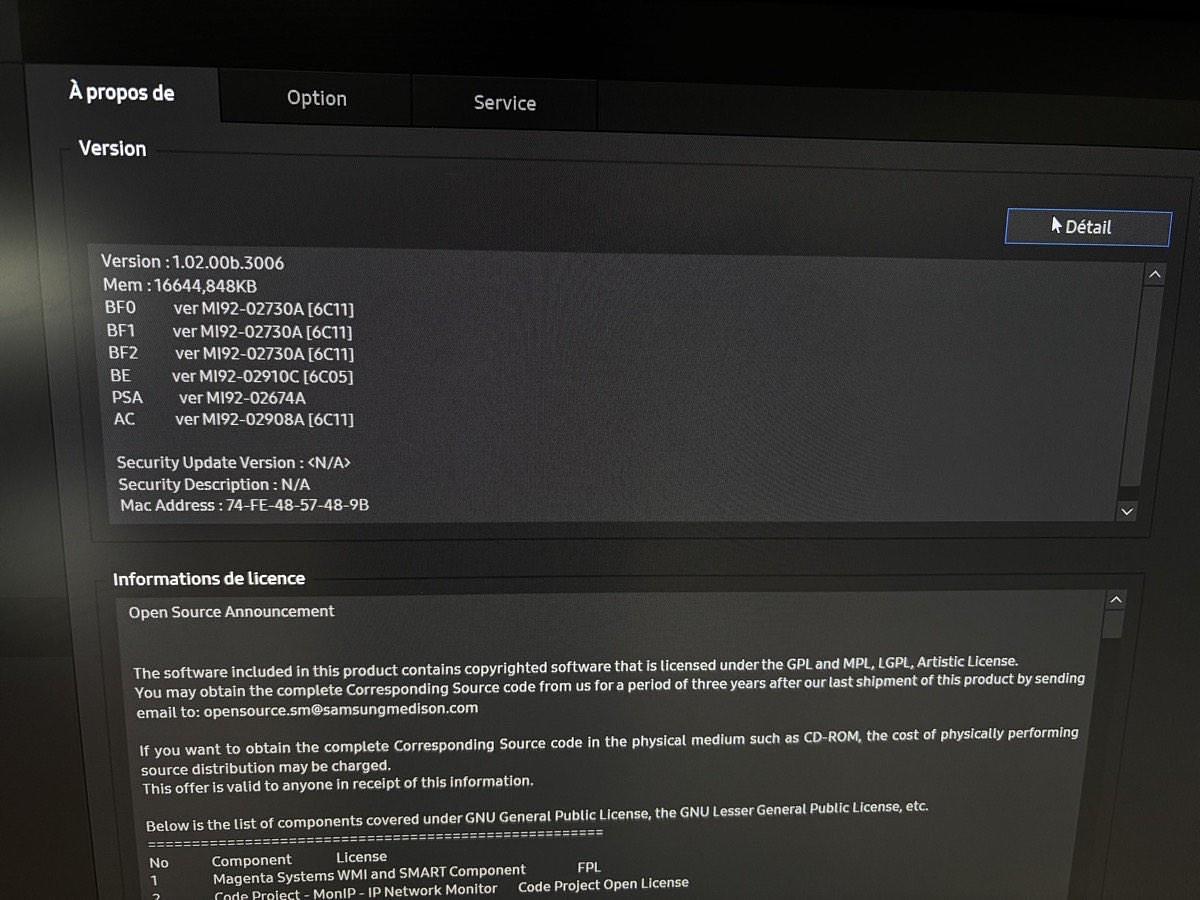 Rénové 2021 Samsung Hera W9