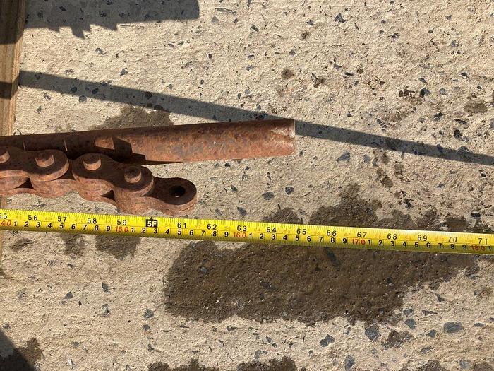 Used J H Williams Vulcan Superior 65" Chain Pipe Wrench