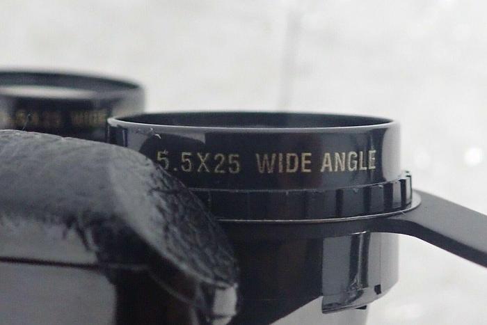 Used Beecher Mirage 5.5x25 Wide Angle RimlessView Binocular Glasses
