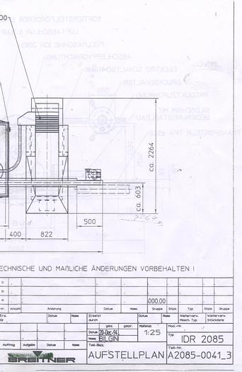 Gebraucht 8-stelliger Rundläufer, Fabrikat Breitner, Typ IDR 2885, Bj. 1985