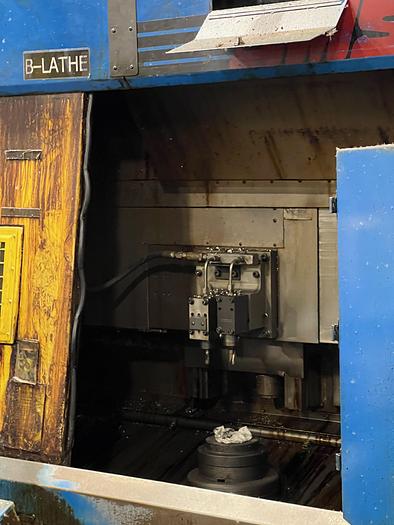 Used APEX 10 TON 30 INCH TABLE UP VERTICAL BROACHING MACHINE