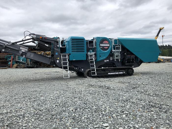 Used 2021 POWERSCREEN PREMIERTRAK 400X PRESCREEN