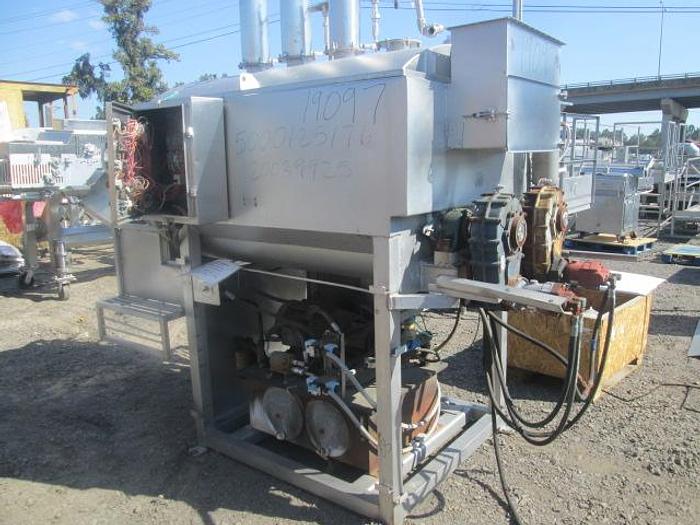 Used OHI Dual Auger Blender w/Top CO2; Md#VB.5E