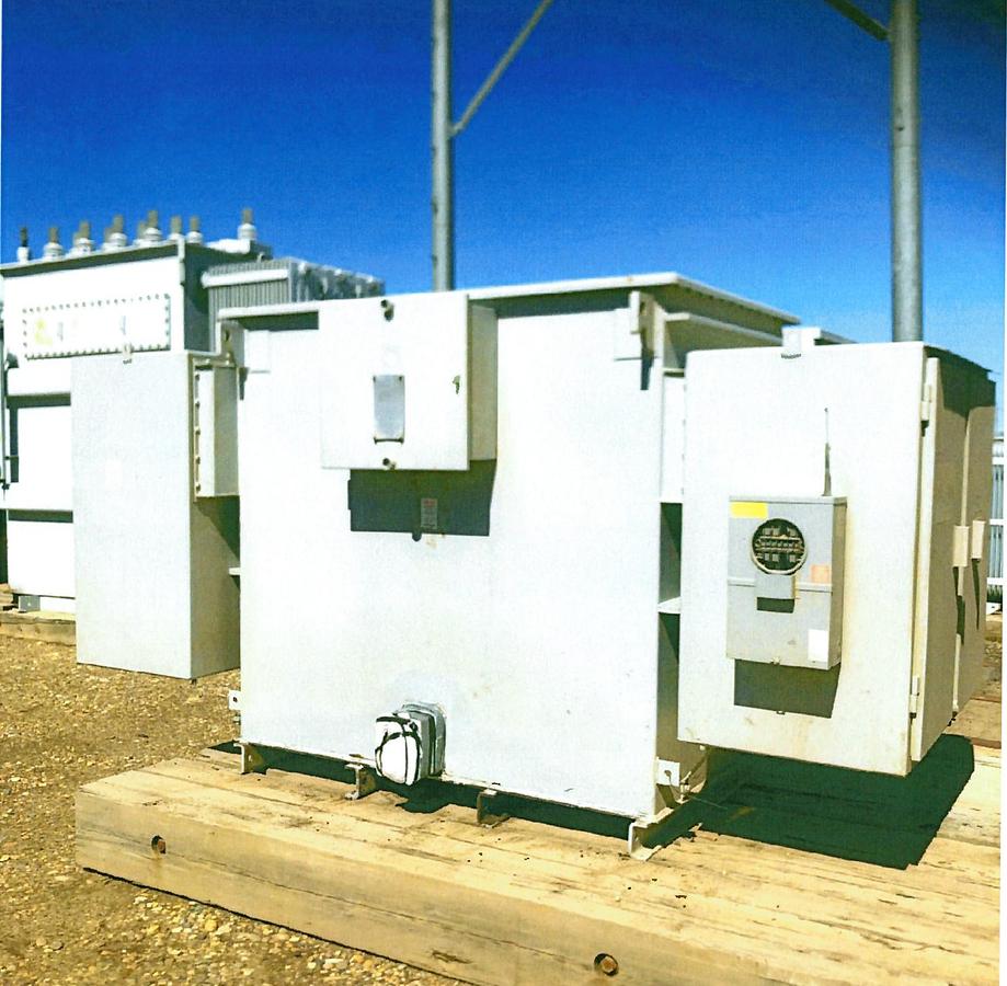 Used 2012 MOLONEY ELECTRIC 3 MVA Transformer, HV: 24940Y/14400, LV: 600Y/347