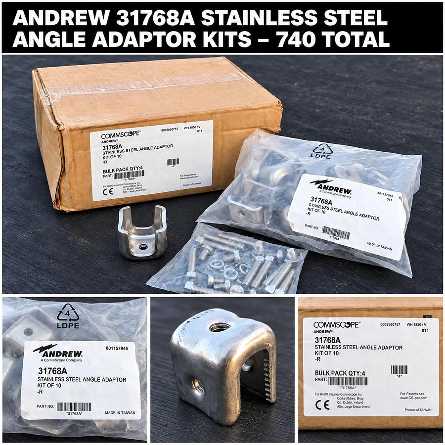 Surplus ANDREW++ NEW SURPLUS UTILITY MRO, TELECOM, ELECTRICAL & LINEMAN SUPPLIES