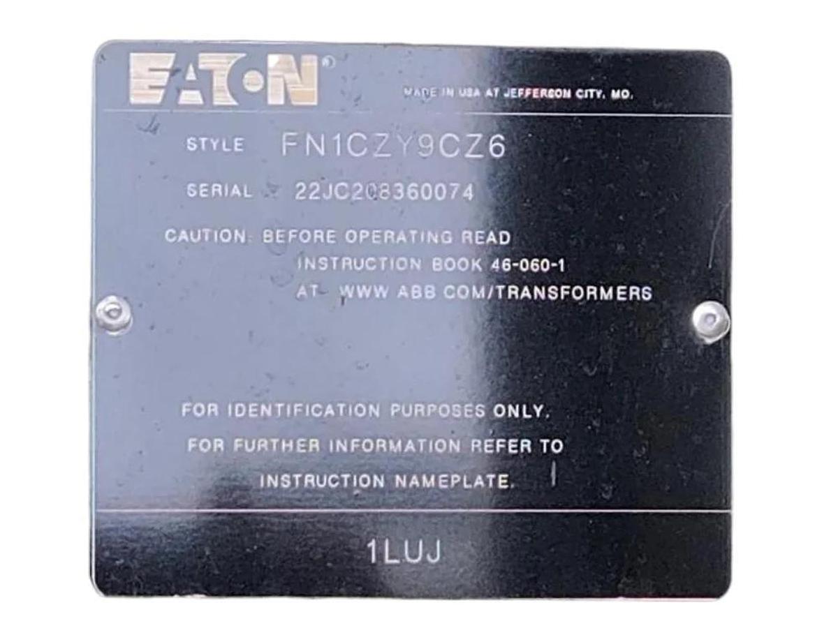 2022 Eaton Distn Xfmr - 2600kVA - Primary 34500V Delta Secondary 416Y/240V - never energized