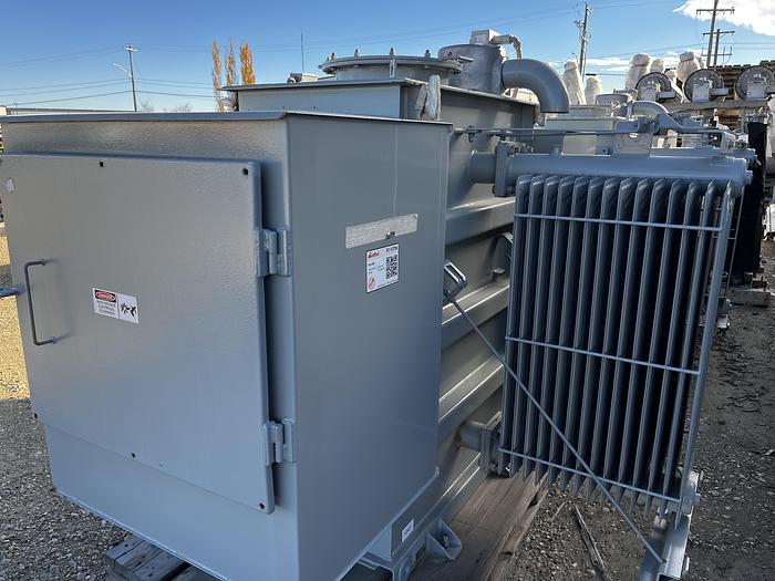 Surplus 2011 VIRGINIA TRANSFORMER QTY(4) 600 kVA HV: 6900V LV: 480Y/277 V