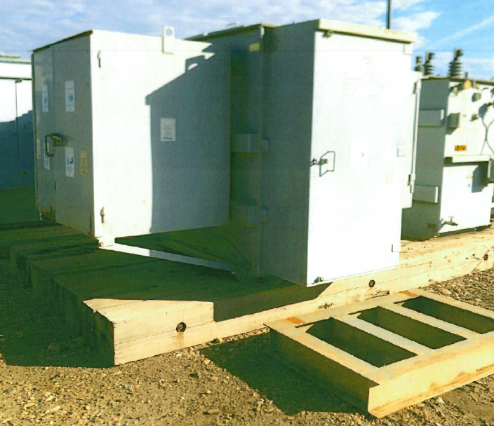Used 2009 Carte 3 MVA Transformer, HV- 24940Y/14400, LV-4160Y/2400