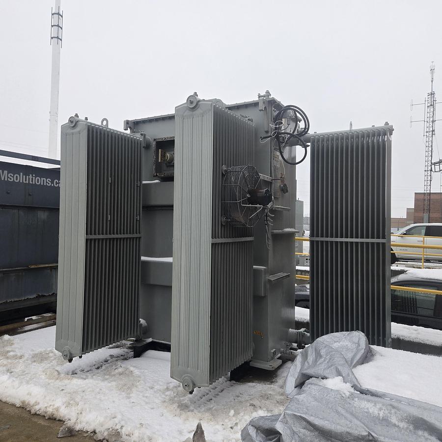 Used 2002 Northern Transformer 1500/2000 kVA Transformer, HV: 27600 V, LV: 600 V