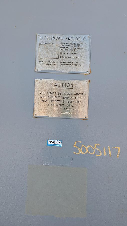 Used Siemens Tiastar MCC