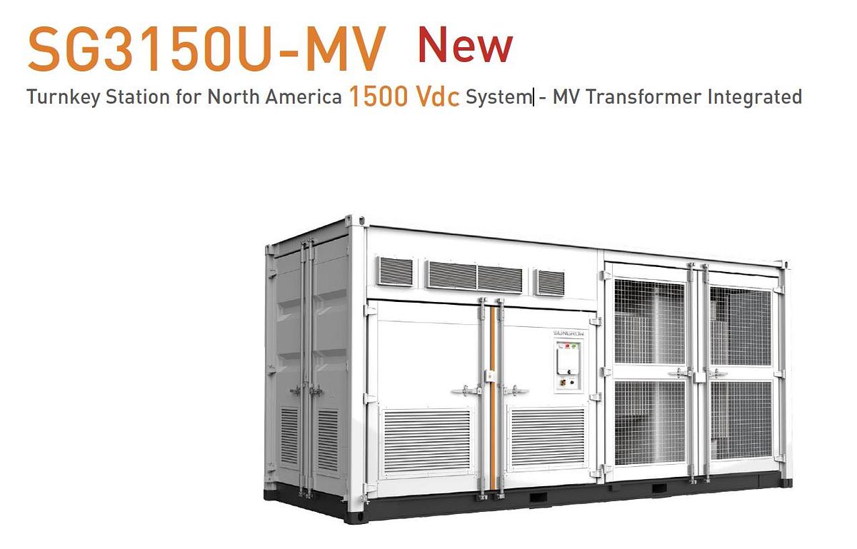 2025 JA Solar  50 MW JAM72D30-550 solar panels with Sungrow SG3150U-MV Turnkey Station