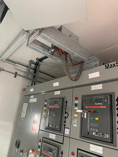 Surplus ABB 3200amp 600volt Electrical Switchgear & Building