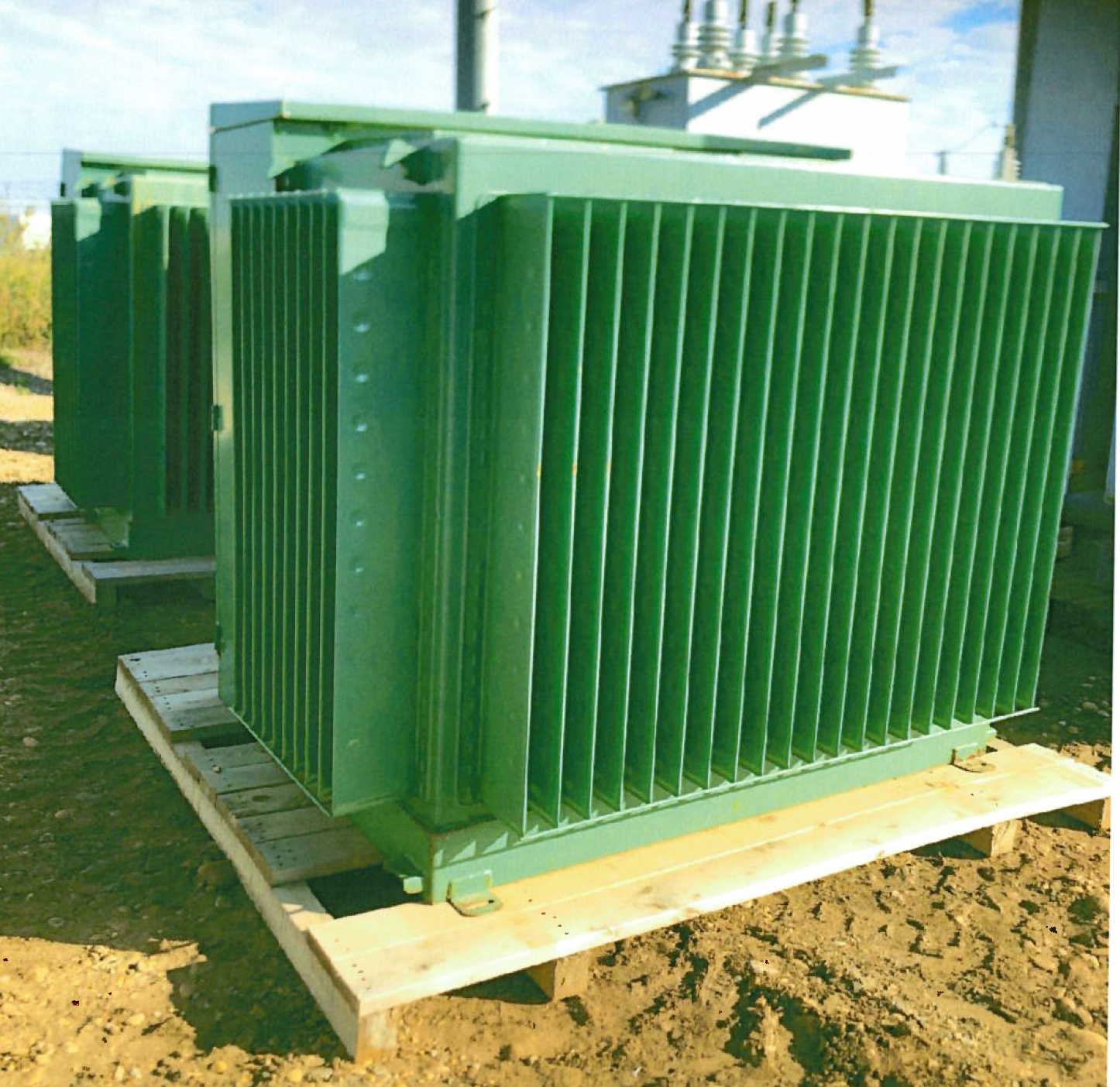 Used ABB 1500 kVA Transformers, 24940Y/14400V 600Y/347
