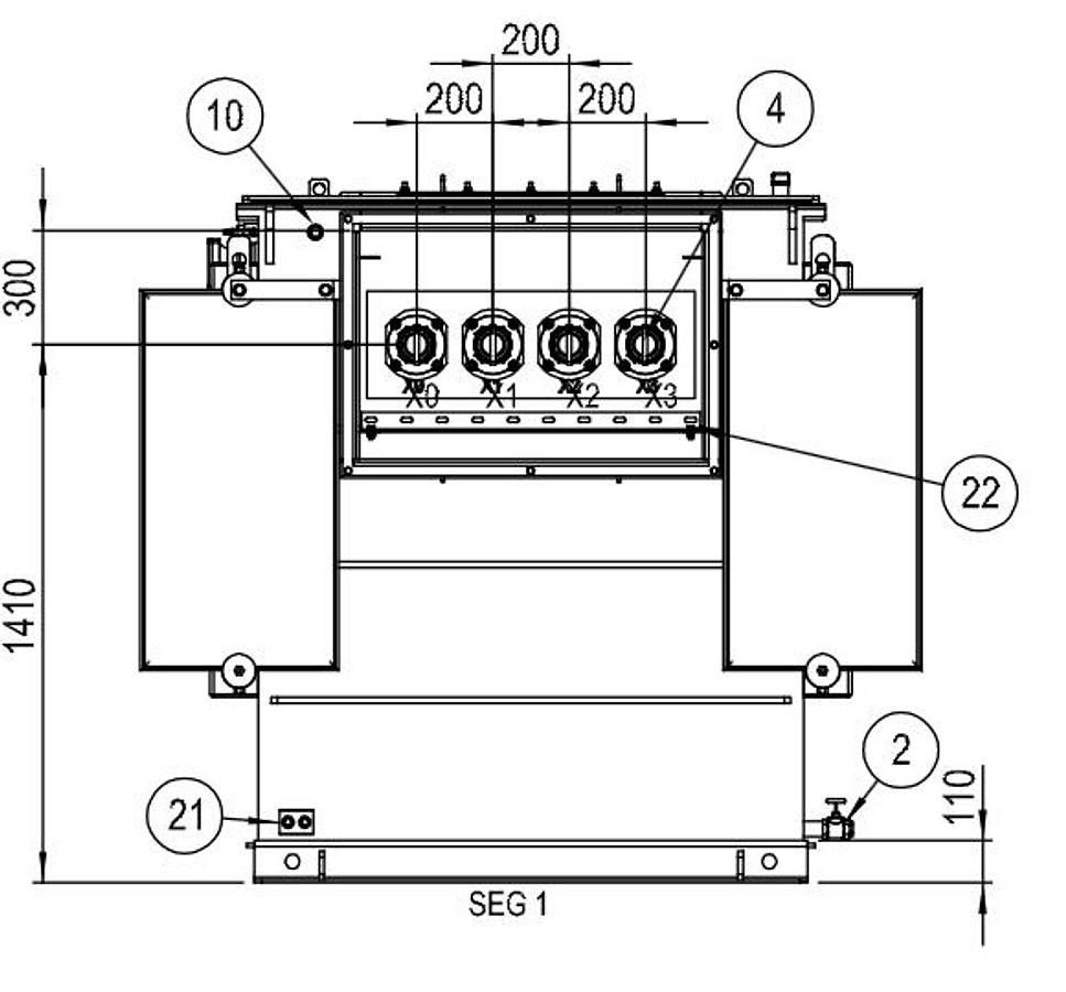 Surplus 2025 Voltran 1500 kVA Pad-Mounted Transformer – 13.2 kV to 480 V