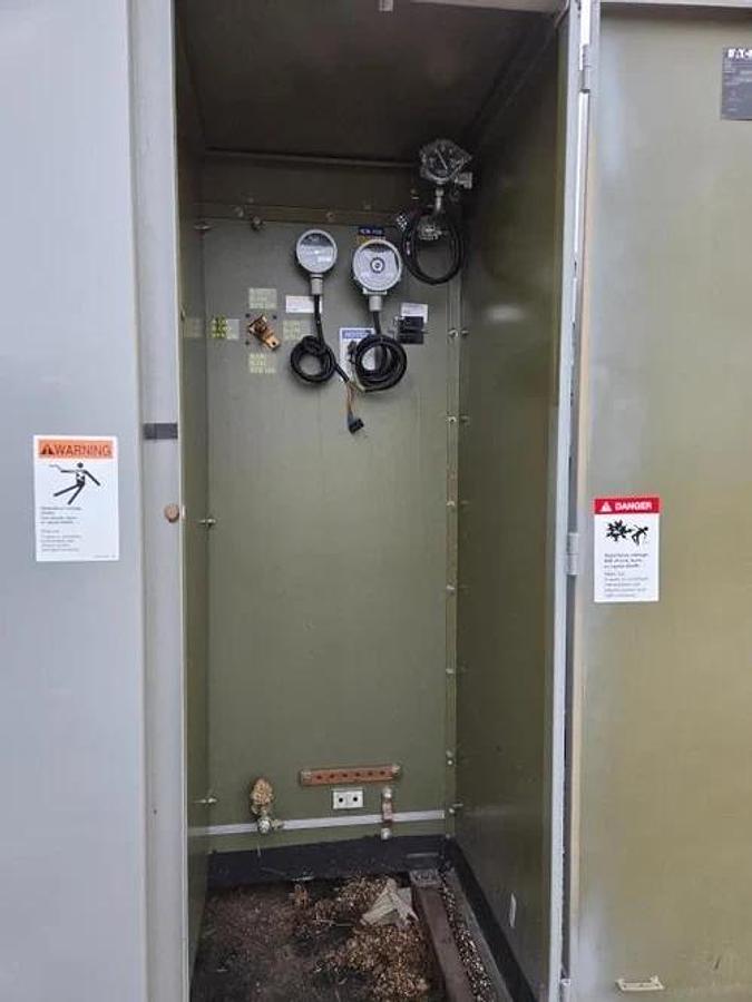 2022 Eaton Distn Xfmr - 2600kVA - Primary 34500V Delta Secondary 416Y/240V - never energized