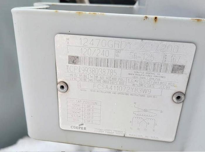 Refurbished Various Manufacturers Pole-Mount Transformers from 25kVA to 250 kVA.  Various voltages, Make an offer!