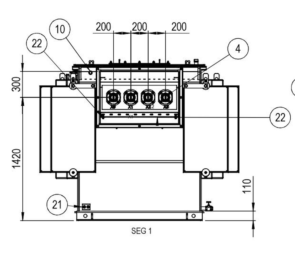 Surplus 2025 Voltran 1500 kVA Pad-Mounted Transformer – 23 kV to 480 V