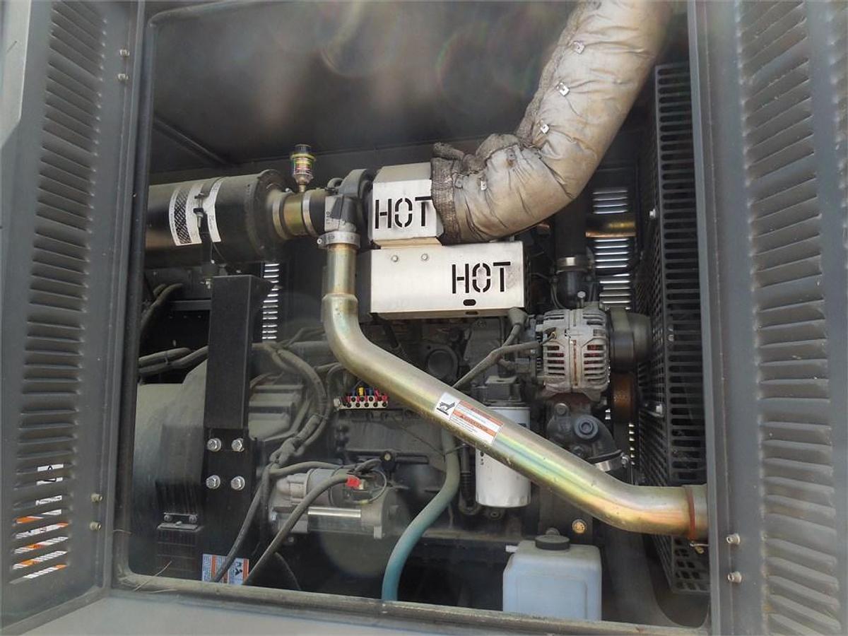 Used 2015 Eaton Generac SD0080G6174.5D18HPYY 80 kW generator with just 377 hours