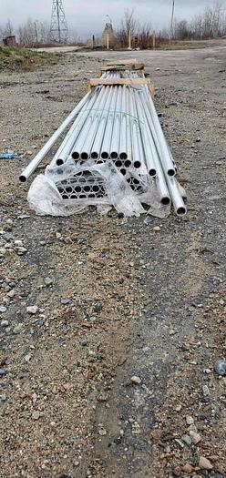 Surplus 2023 API 6063-T6 SEAMLESS 1.0 NOM x SCH40 x 30' pipe / busbar conductor