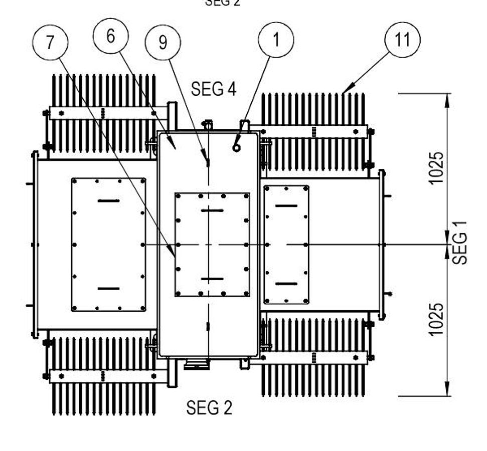 Surplus 2025 Voltran 1500 kVA Pad-Mounted Transformer – 23 kV to 480 V