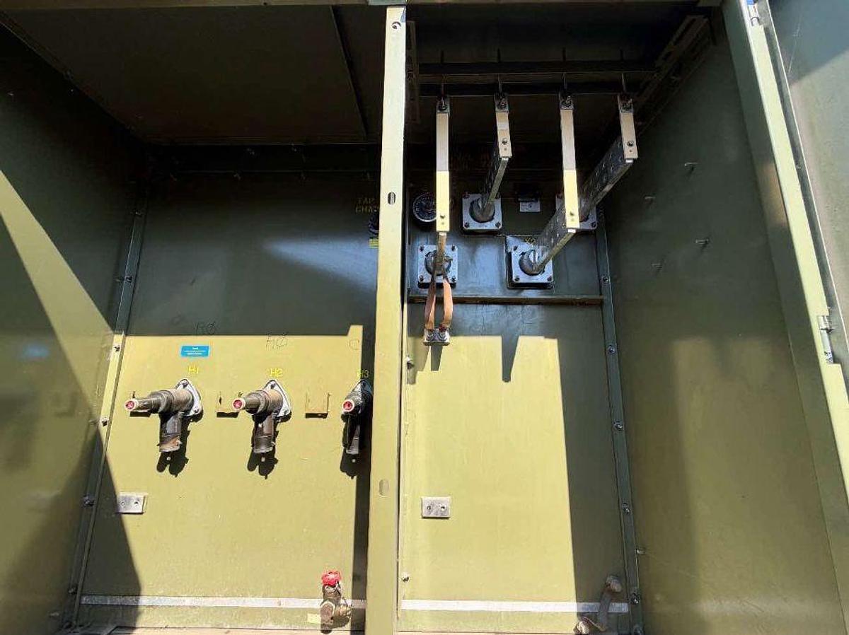 Used ABB 2500 kVA HV 12470V LV 480Y- 277V Padmount Transformer