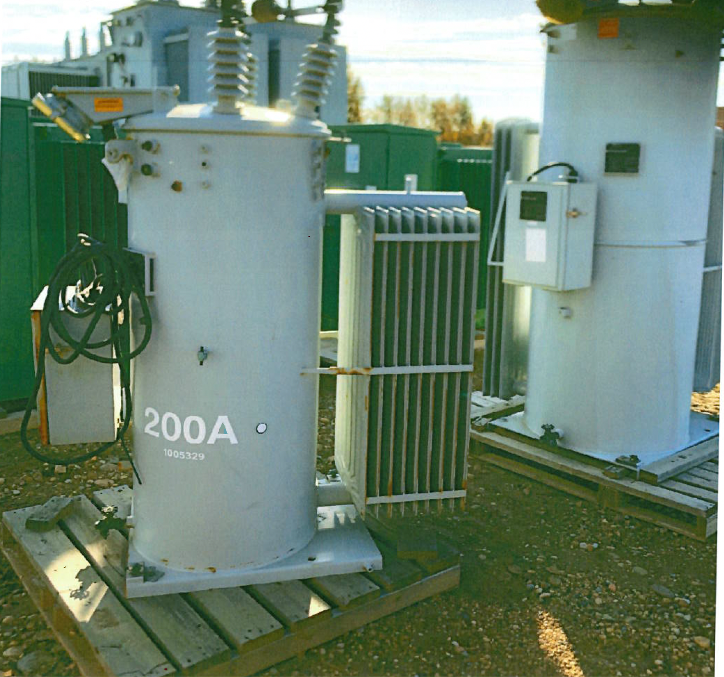 Used 1999 Carte 5 MVA Transformer, HV- 24940Y/14400, LV-4160Y/2400