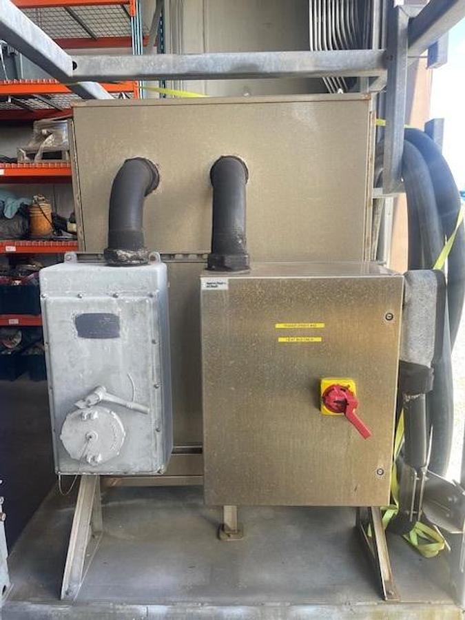 Used 2013 REX 350 kVA Transformer with enclosure HV: 600 V Delta LV: 480Y/277 V