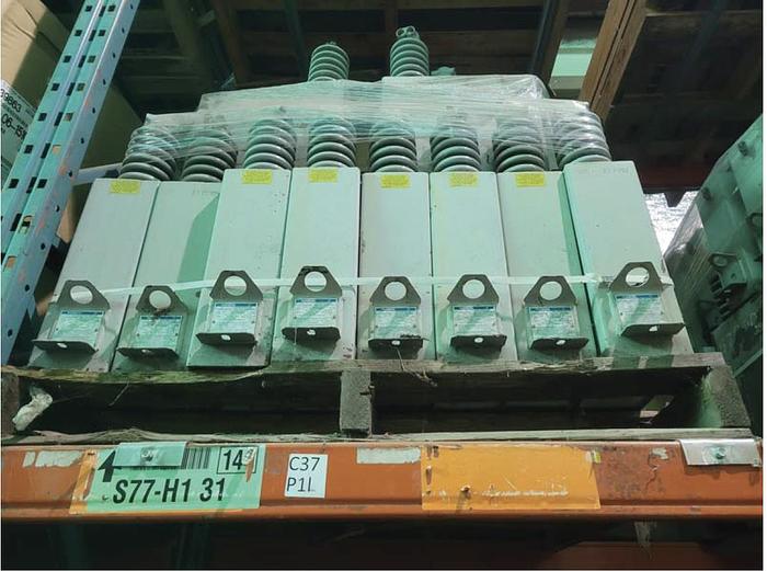 Surplus Westinghouse 100kva 14400V 125KV BIL Capacitors