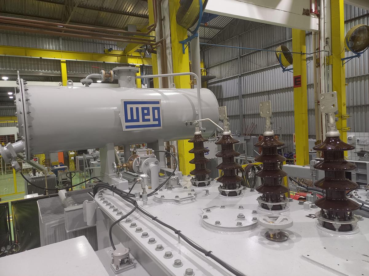 2026 WEG Three-phase Power Transformer 10/12MVA - 34,500V to 6,900V