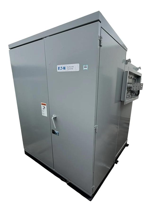 2022 Eaton Distn Xfmr - 2600kVA - Primary 34500V Delta Secondary 416Y/240V - never energized