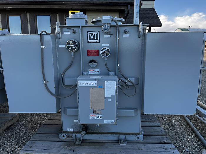 Surplus 2011 VIRGINIA TRANSFORMER QTY(4) 600 kVA HV: 6900V LV: 480Y/277 V