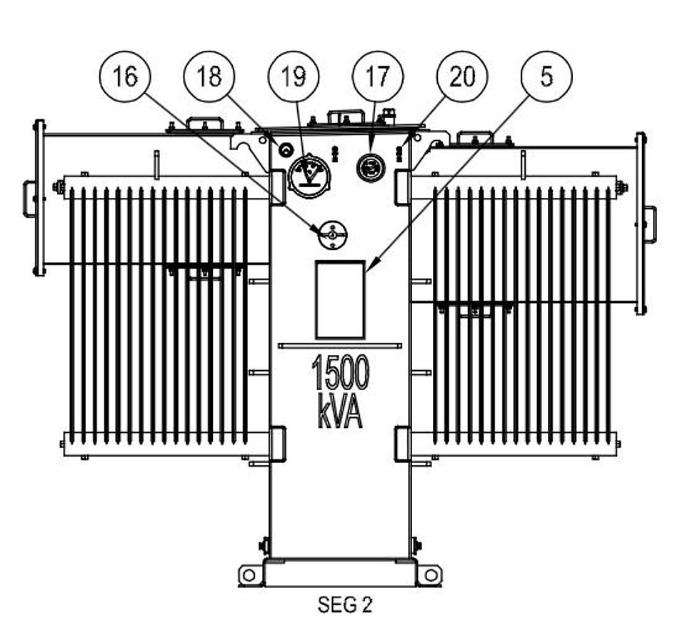 Surplus 2025 Voltran 1500 kVA Pad-Mounted Transformer – 13.2 kV to 480 V