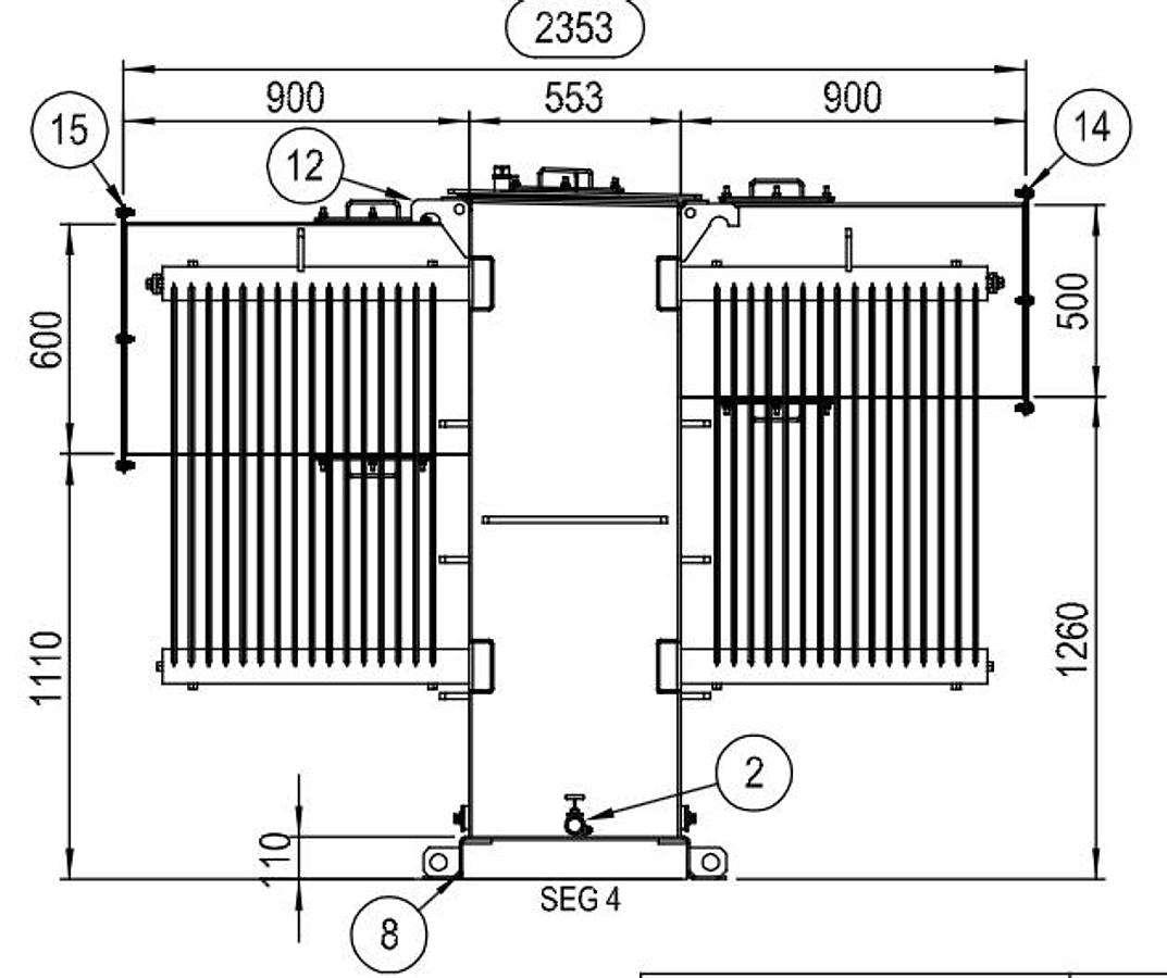 Surplus 2025 Voltran 1500 kVA Pad-Mounted Transformer – 13.2 kV to 480 V