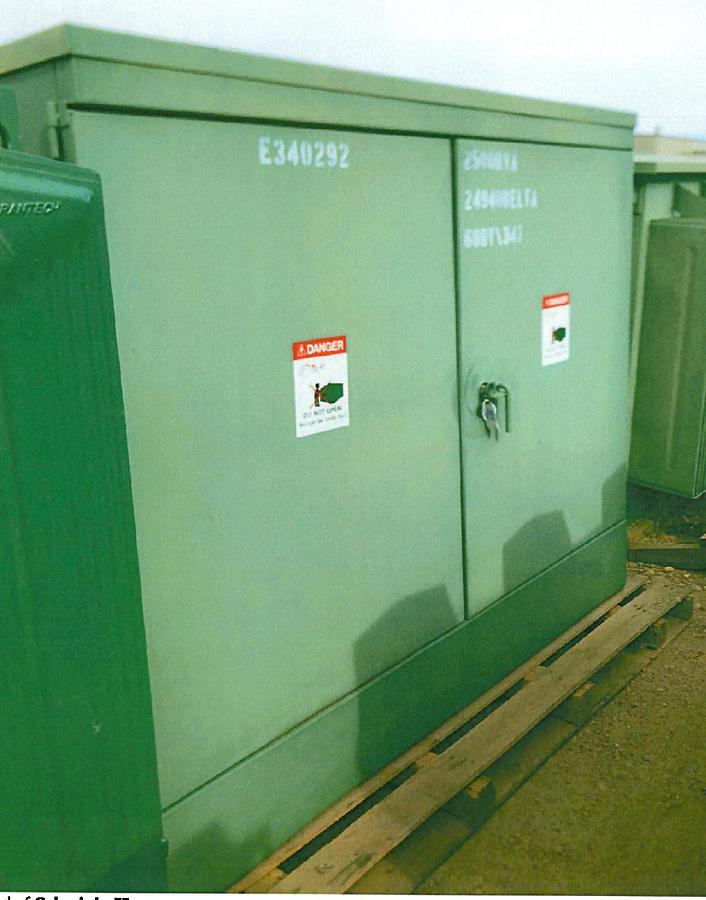 Used 2006 Pauwels 3PH pad-mount Transformer, 2500 KVA, HV: 24940 Delta, LV: 600Y/347 (x2)