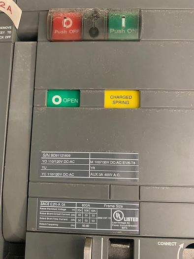 Surplus ABB 3200amp 600volt Electrical Switchgear & Building