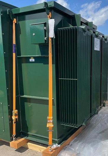 Surplus 2022 JHSP 2500 kVA Transformers HV: 34500V Delta , LV: 416V Y
