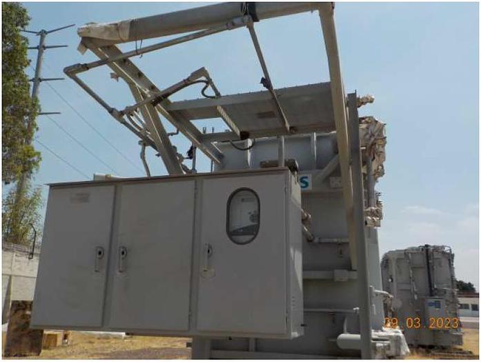 Surplus 2012 *Sale Pending* Siemens Substation transformer 20-33.3 MVA rated 122.4 to 151.2kv
