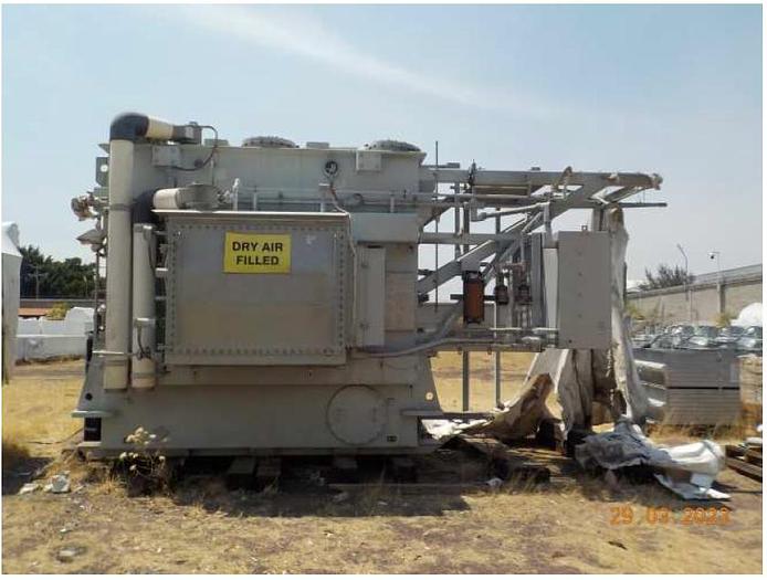 Surplus 2012 *Sale Pending* Siemens Substation transformer 20-33.3 MVA rated 122.4 to 151.2kv
