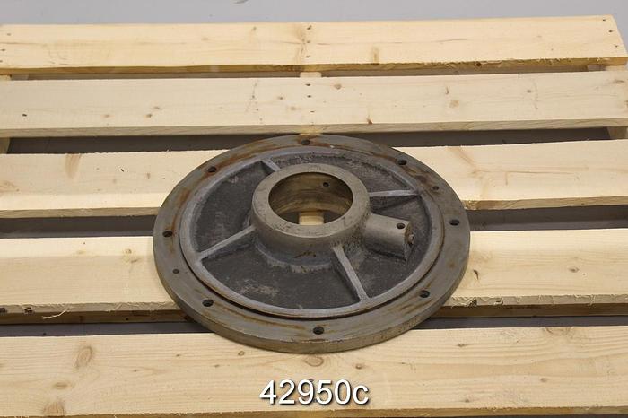 Used Bird Model 10 18" Diameter CF8M Stuffing Box Cover #42950