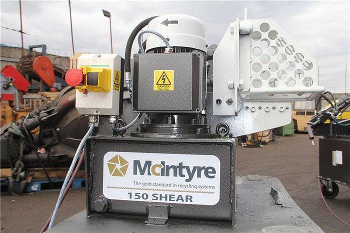 150 - 6" MCINTYRE ALLIGATOR SHEAR SINGLE PHASE
