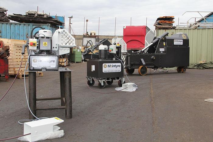 150 - 6" MCINTYRE ALLIGATOR SHEAR SINGLE PHASE