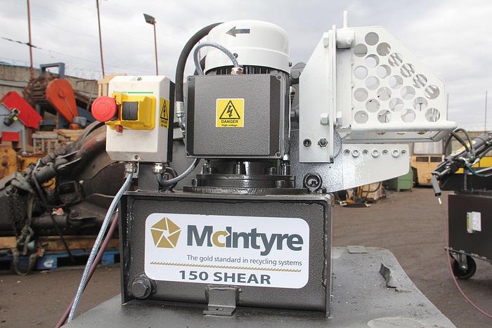150 - 6" MCINTYRE ALLIGATOR SHEAR SINGLE PHASE