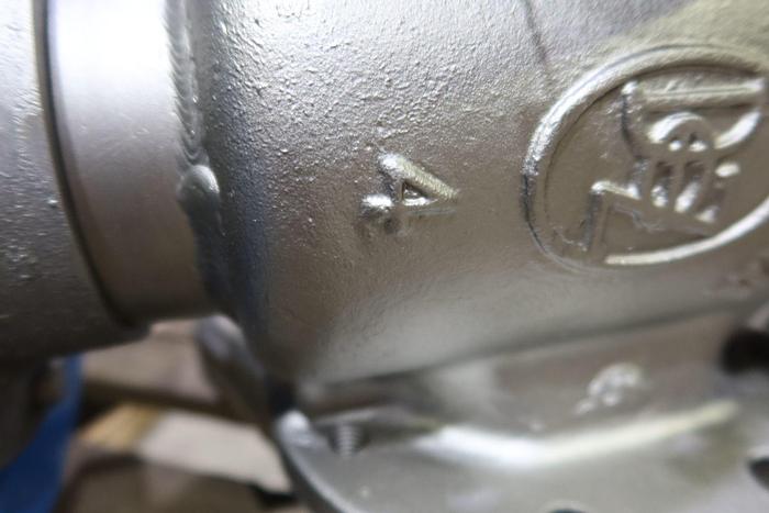 Used BASIS WEIGHT VALVE - DEZURIK PPE - 4" VALVE