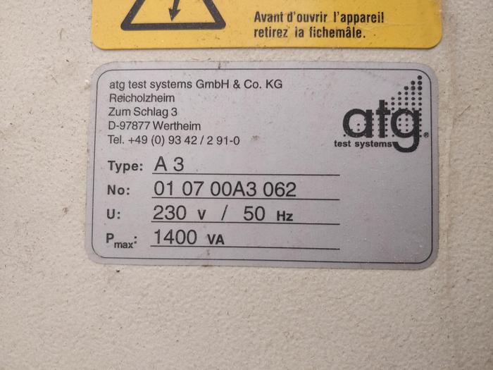 Used ATG Finger tester A3