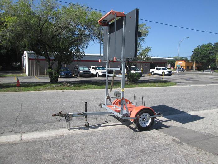 Used Wanco Galvanized Arrow Board