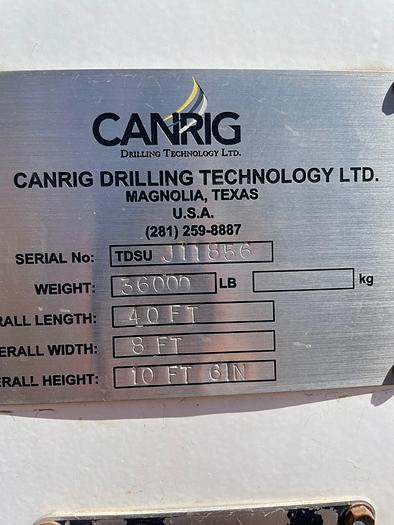 Used 2010 Canrig 6027 AC