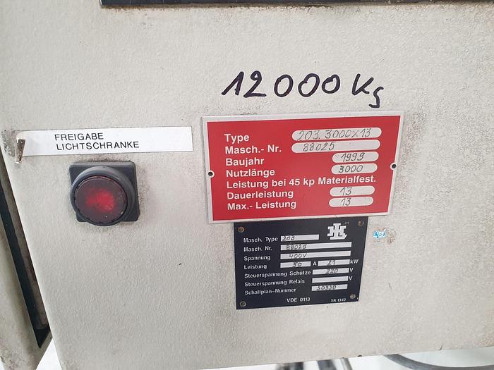 Gebraucht Hydraulische Tafelschere Lotze 