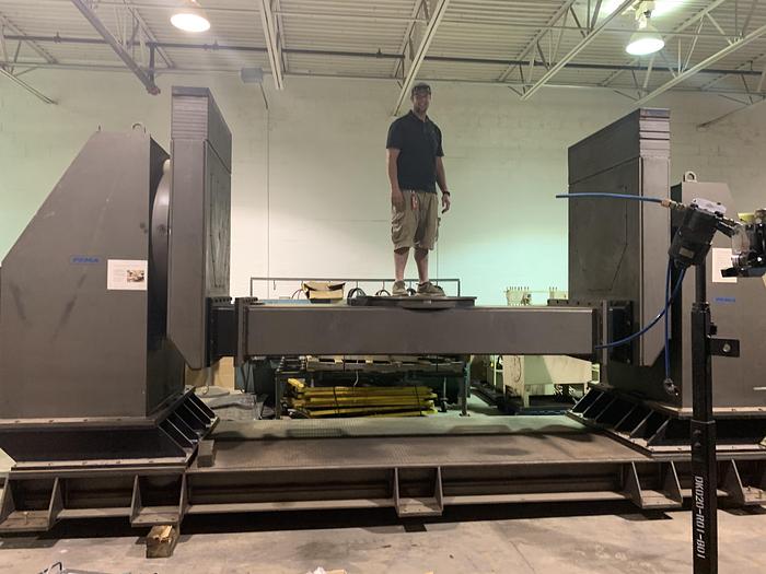 Used PEMA MODEL 5000 CR 11,240 LB CAPACITY 4TH & 5TH AXIS DROP CENTER WELDING POSITIONER OR FOR MACHINING APPLICATIONS